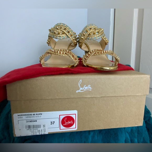 Christian Louboutin size 37 sandals - Picture 9 of 12